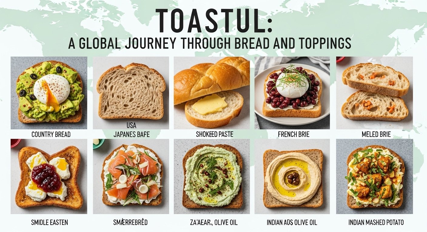 Toastul: A Global Journey Through Bread and Toppings